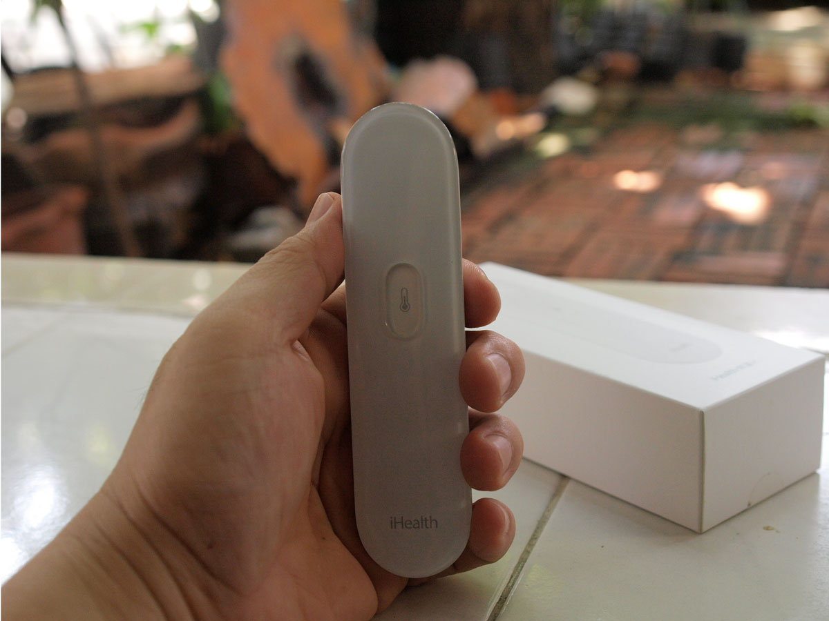 วิว Xiaomi Mi Home iHealth Thermometer Baby Electronic LED Digital Display Body Health Detector German Heimann Sensor