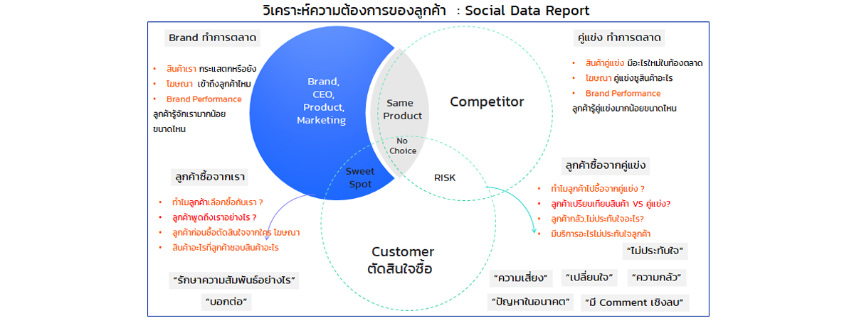 Data Report ด้วย Social listening 