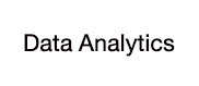 Data Analytics