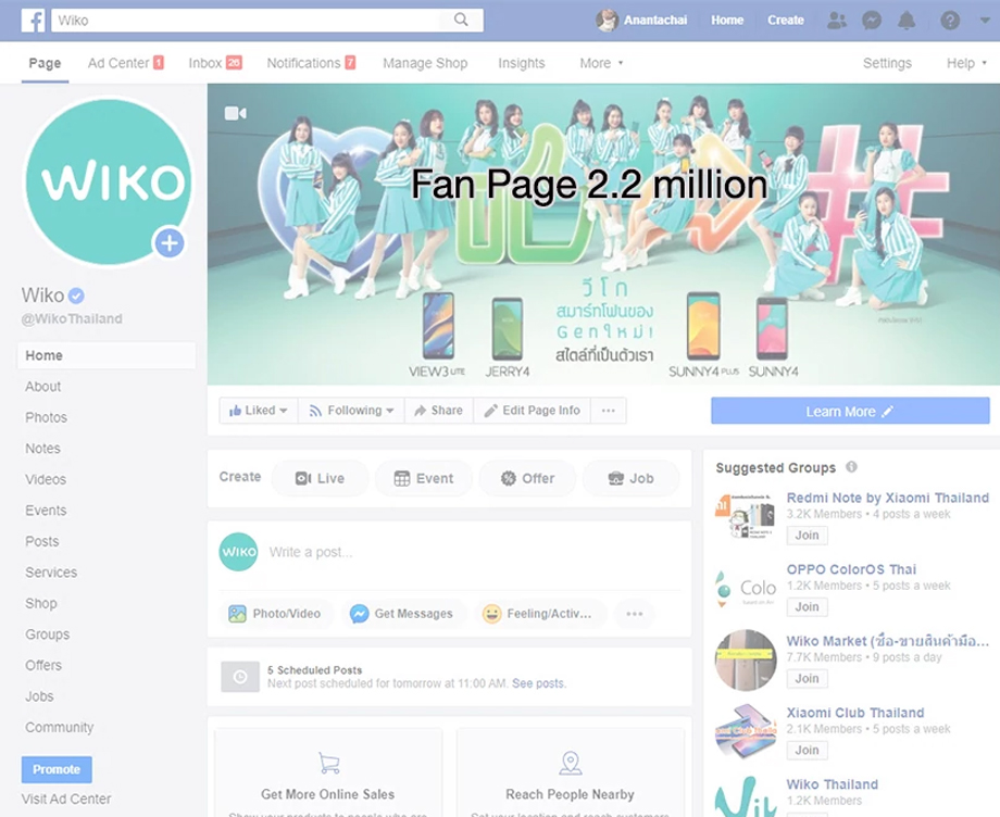 Social Network Management